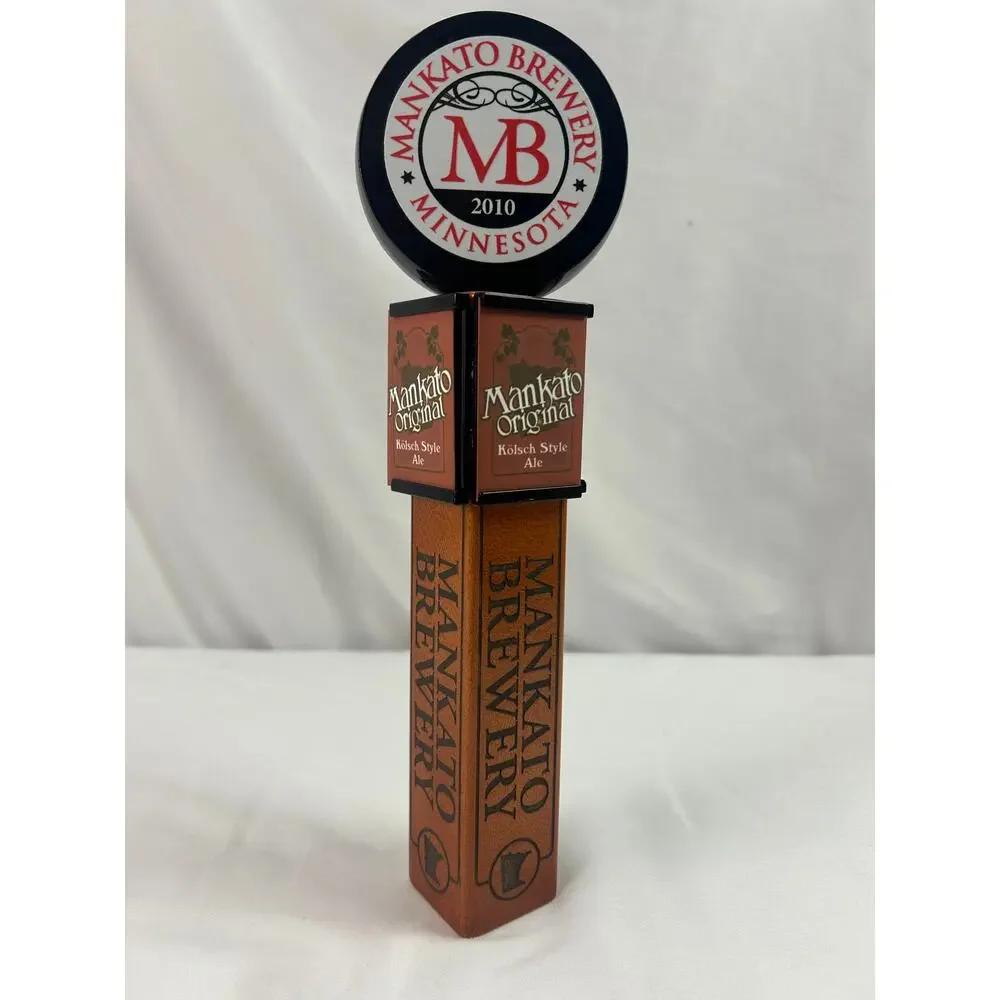 Mankato Original Kolsch Beer Tap Handle Mankato Brewery Minnesota Bar Decor